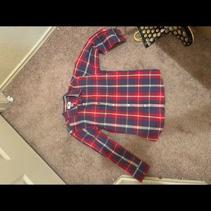 PLAID OLD NAVY LONG SLEEVE BUTTON DOWN